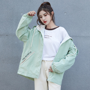 2021年新款以纯官方旗舰店官网外套女韩版工装盐系女孩风衣春季薄