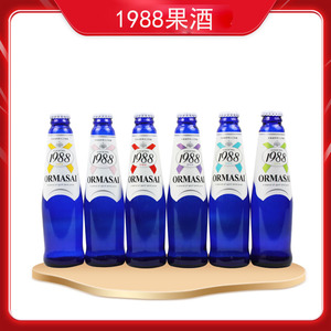 果酒1988草莓水蜜桃蓝莓味1664啤酒精酿整箱林德曼原浆福佳白包邮