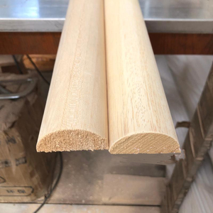 实木线条半圆线半弧形木条造型装饰指甲背景墙扣线中式门框封边.