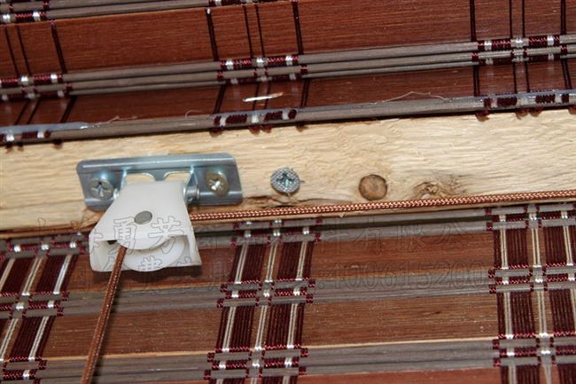 窗帘 竹帘配件窗帘配件 滑轮 锁扣 拉绳 锁具 轮子