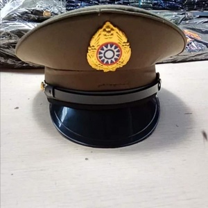 美式国军二战军装男大盖帽国民党帽徽抗日军官小品民国时期道具