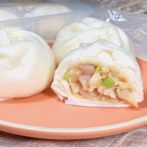 藤椒鸡肉包420g*1袋方便速冻食品广式早餐早茶包子点心老广的味道