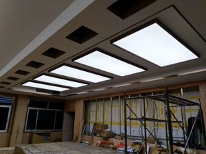 白色软膜天花吊顶灯光膜弹力发光灯槽拉膜布空白透光灯带广告灯箱