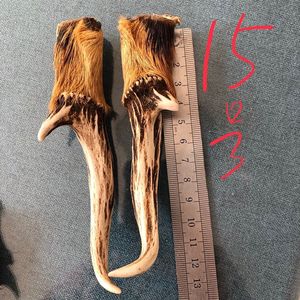 个性角车挂件包饰品鹿角手把件黄羊角避邪保平安钥匙扣刀料