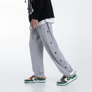 fear of god 联名nba休闲裤fog魔术贴休闲宽松高街潮牌运动排扣裤