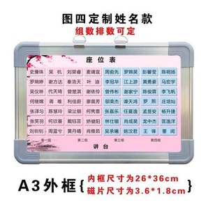 810人付款天猫亚克力a4台卡桌牌台牌台签饭店酒吧收银台菜单价目表t型