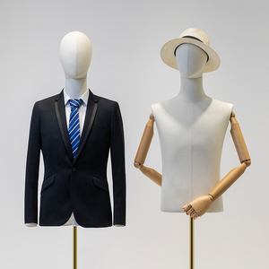 韩版模特道具男半身台模服装店橱窗假人全身西服礼服陈列展示架子