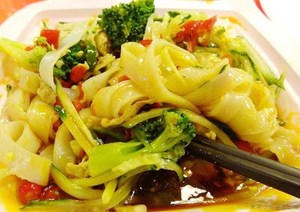 魏家凉皮秘制包邮 西安真空调料包速食正宗陕西名吃袋装2份量凉面
