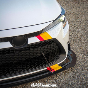 适用凌尚卡罗拉 雷凌车贴拉花彩贴 摭挡划痕装饰改装前杠车身汽车