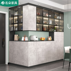 鞋柜酒柜一体转角