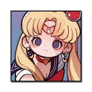 女孩卡通人物diy数字油画可爱画风的少女系列油彩画装饰画背景墙