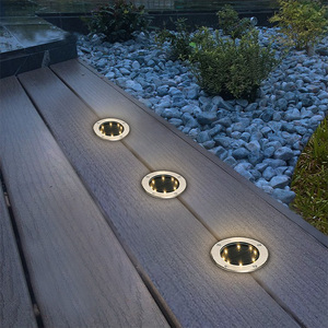 太阳能地埋灯户外别墅庭院地脚灯嵌入式灯防水景观公园广场埋地灯_阿