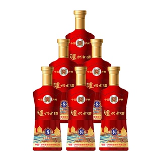 泸州老窖股份泸州古酒珍藏8 升级版52度浓香型白酒整箱500ml*6瓶
