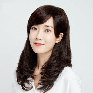 中年妇女假发长发