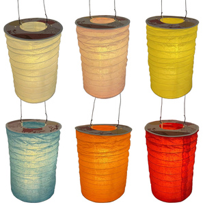 炫丰家居专营店天猫点蜡烛的纸灯笼老式手提怀旧手工制作小学生儿童