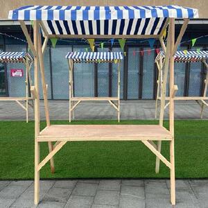 棚架店铺遮阳小吃车冰粉礼品木架餐车花车木棚木质活动棚售卖面包