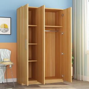 s宿舍经济简装小孩寝室女孩衣柜简易组装孕妇简单颗粒板家用小户