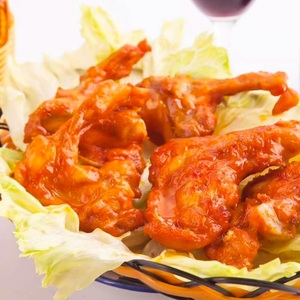 连心脆900g/包鸡叉骨鸡锁骨鸡胸脆骨油炸调理奥尔良肯德基风味