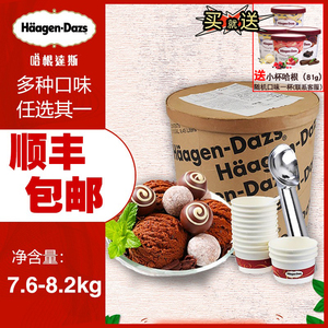 法国原装进口哈根达斯大桶装冰淇淋haagen-dazs 全国顺丰包邮