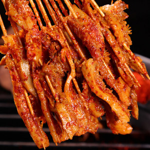 松井家湘西牛肚小串100串生鲜包装烧烤烤肉食材商用半成品