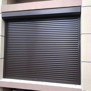 铝合金遮阳防盗卷帘窗欧式户外别墅阳台车库隔热电动遥控卷闸门帘