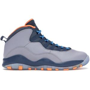 【限量】耐克nike air jordan 10 aj复刻蓝灰乔丹男子运动篮球鞋