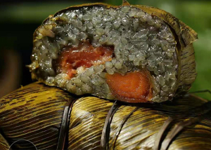 云南特产粽子手工