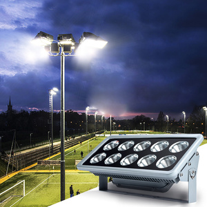 户外防水超亮400w广场灯200w室外投射灯工地球场照明灯led投光灯