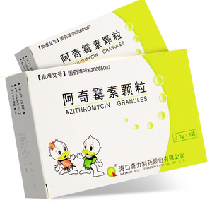 阿奇霉素颗粒6袋