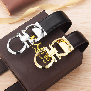 官方旗舰店菲拉格慕国王高档皮带男士真皮潮流年轻人百搭时尚腰带