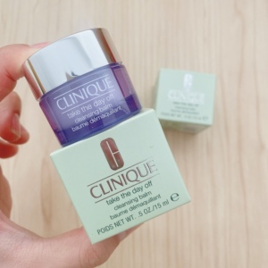 【2件包邮】倩碧紫胖子卸妆膏脸部眼唇三合一卸妆霜15ml 中小样