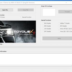 Toyolex 3 + Keygen软件带注册机,关闭发动机电脑故障码软件,自