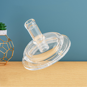 伊斯卡尔硅胶一字吸嘴宝宝奶瓶通用吸嘴配件防胀气不费力大宽口径