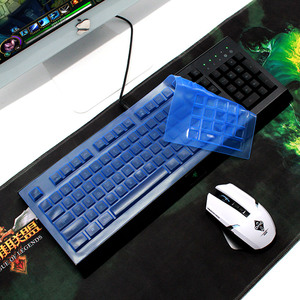 90同款货源肖添锡淘宝适用雷蛇萨诺狼蛛rz03-0146键盘膜0147