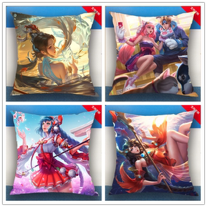 王者荣耀大乔白鹤梁神女猫狗日记伊势巫女长抱枕头被靠垫周边手办