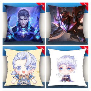 王者荣耀铠绛天战甲青龙志曙光守护者q版长抱枕头被靠垫周边手办