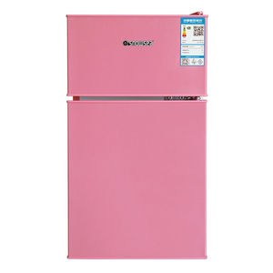 香雪海家用小冰箱网红双开门冷藏冷冻电冰箱粉色新款一级能效公寓
