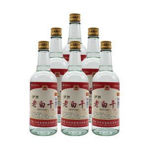 泸州老白干52度500ml泸州老窖出品特惠装6瓶