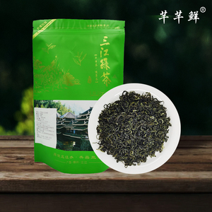 2024年绿茶新品三江绿茶袋装正宗一级绿茶浓香型嫩芽高山茶叶明前