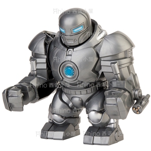 兼容乐高钢铁人侠反派铁霸王0314铁芒果第拼装积木人仔玩具