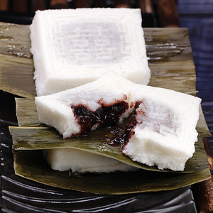 印糕 米糕绍兴老年食品松软 营养豆沙糕米糕发糕甜点真好吃传统