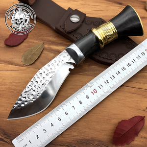 多功能野外刀具腿狗刀长款大号户外刀生存刀特战一体刀合法高硬度