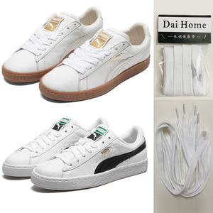 适配彪马板鞋鞋带扁宽原装扁平棉 pum白色女鞋鞋带绳