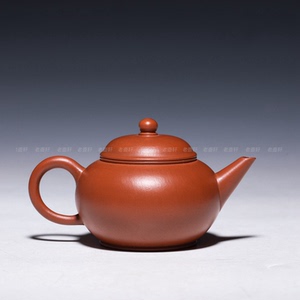 老壶轩宜12兴紫砂老壶墨缘斋景堂制小水平壶200cc 支持货到付款