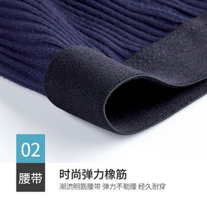 北极人男士内裤七全棉狼中低腰狠平角裤头子区四角底f裤衩匹四方