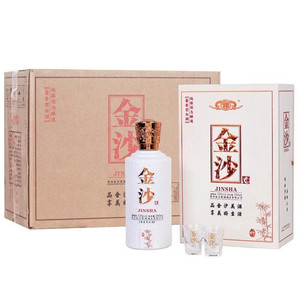 贵州金沙酒金沙梅兰竹菊53度酱香型白酒500ml*4瓶整箱装包邮
