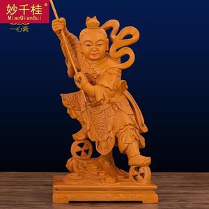 神像寺庙供奉树脂玻璃钢佛像大号摆件金吒木吒哪咤定制富岩旗舰店