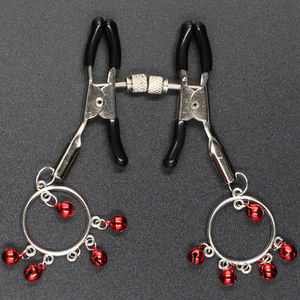 sm红铃铛乳夹金属肛塞套装调情趣工具女用品惩罚性玩具阴夹乳头b