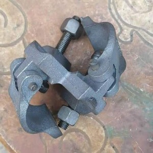 建筑内外架钢管十字直角卡扣转向万向卡子直接连接头扣件配件