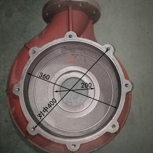熙叶*wq污水污物潜水电泵头叶轮外壳底座蜗牛壳11-90kw四极上民配